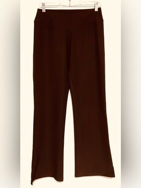 Lucy small high rise Women’s Brown  Pull-On Wide-Leg athletic pants